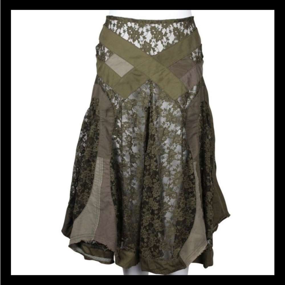 JUNYA WATANABE 2006 "SIREN CUT" LACE SKIRT - Picture 4 of 16
